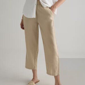 Quince 100% European Linen Pants - Size M